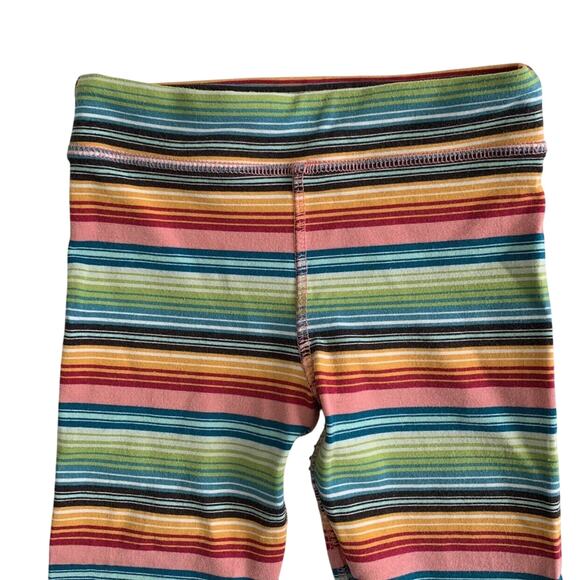Kickee Pants Strawberry Stripe Leggings Size 4T - Picture 3 of 5